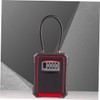 SHINEOFI 1Set Lock Box with Code Wall Mount Key Storage