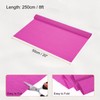 Rebower Crepe Paper Sheets, 50cm Wide 250cm Long Crepe Paper