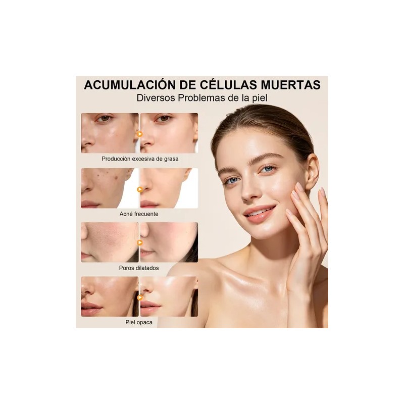 50ml*2 Facial Aceite Desincrustante Exfoliante Reduce Poros