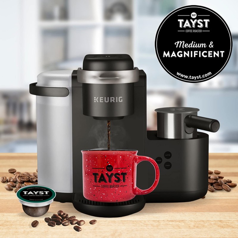Tayst Coffee Pods, Medium & Magnificent Medium Roast, K Cups