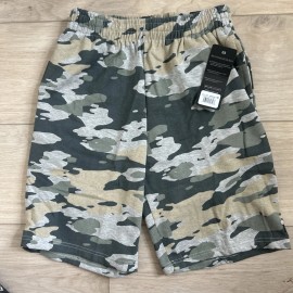 Layer 8 Men's Quick -Dry MED GREY HTR Camo Training Shorts  New Size: S