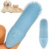 KENX Silicone Finger Toothbrush for Dogs & Cats – 360°