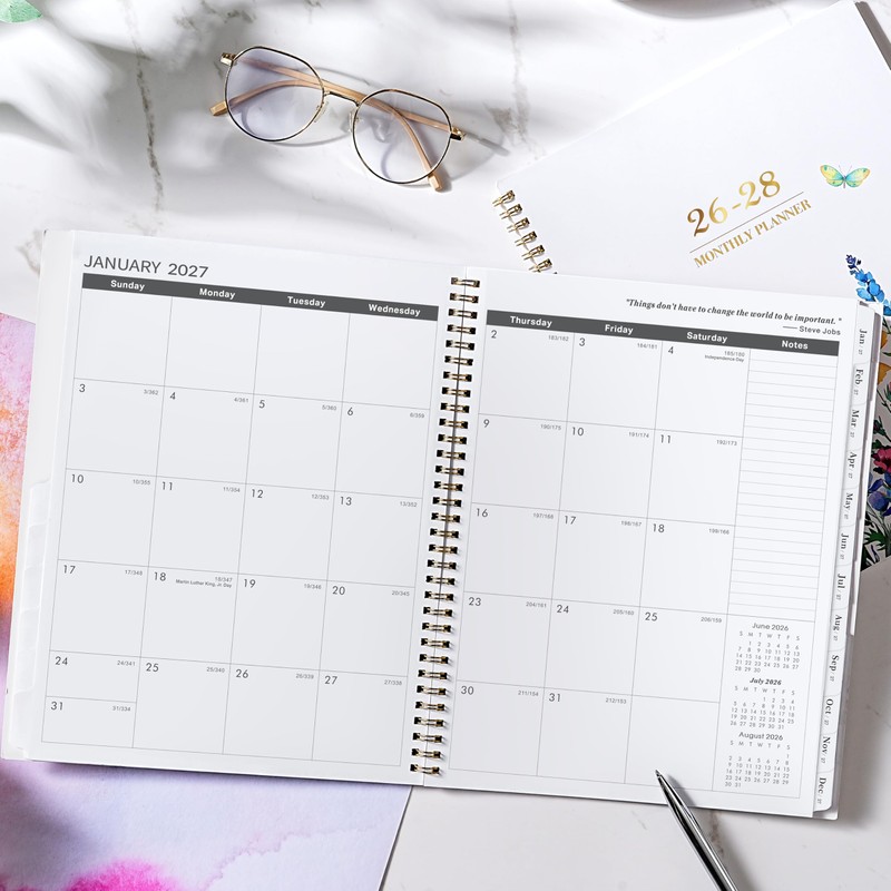 2026-2028 Monthly Planner/Calendar - 2 Year Monthly Planner 2026-2028, Jul.