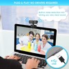 ASHATA HD Webcam USB Camera Built-in Microphone Computer Accessories 4K