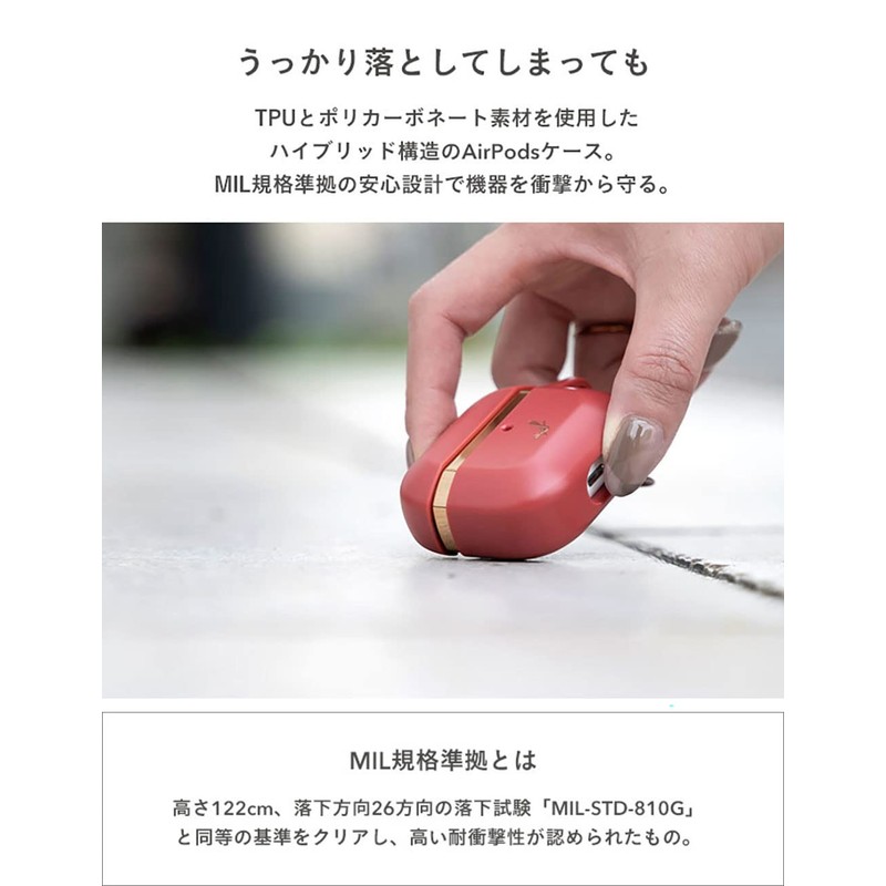 Salisty AirPods Pro 2nd Generation / 1st Generation Case, Matte