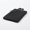 MUJI 84444586 Polyester Vertical Cushion Tablet Case 11 Black