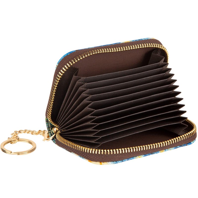 ANNAMISSI Rfid Credit Card Holder,Wallet Women Organizer Accordian Men Minimalist