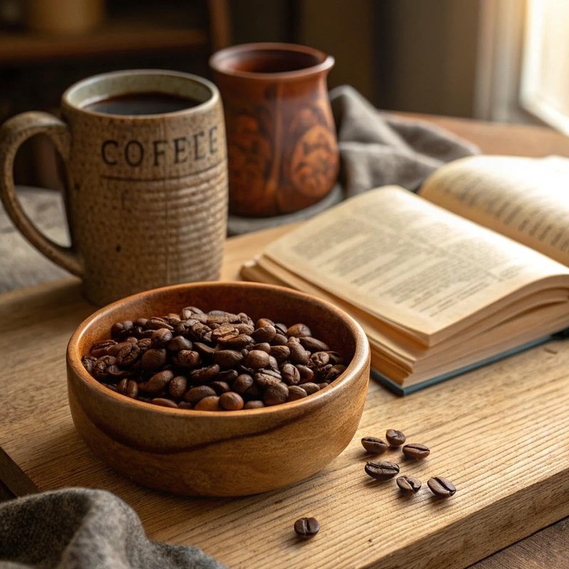 Fresh Roasted Coffee, Kenya AA, 12 oz, Med-Dark Roast, Kosher,