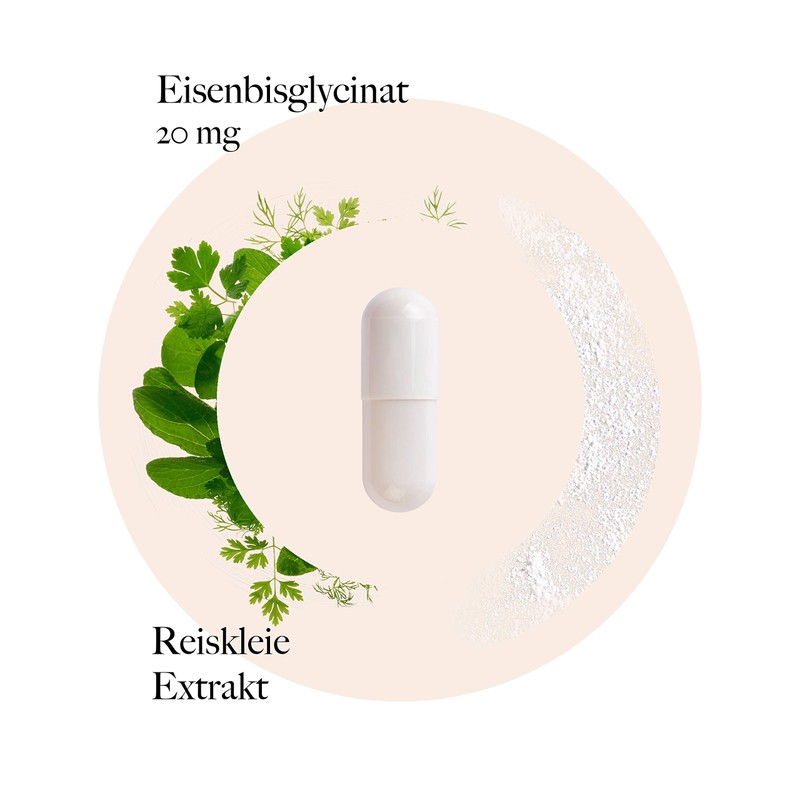 Kräuterhandel Sankt Anton – Iron capsules – 180 capsules –