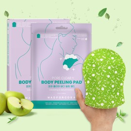 Mad for Cos Body Peeling Pad Exfoliating Scrub Pore Clear, 27ml, 10 pieces / 매드포코스 바디 필링 패드각질제거 스크럽 포어클리어, 27ml, 10개