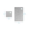 Hearth & Harbor Bath Mat Towels - 100% Ring Spun