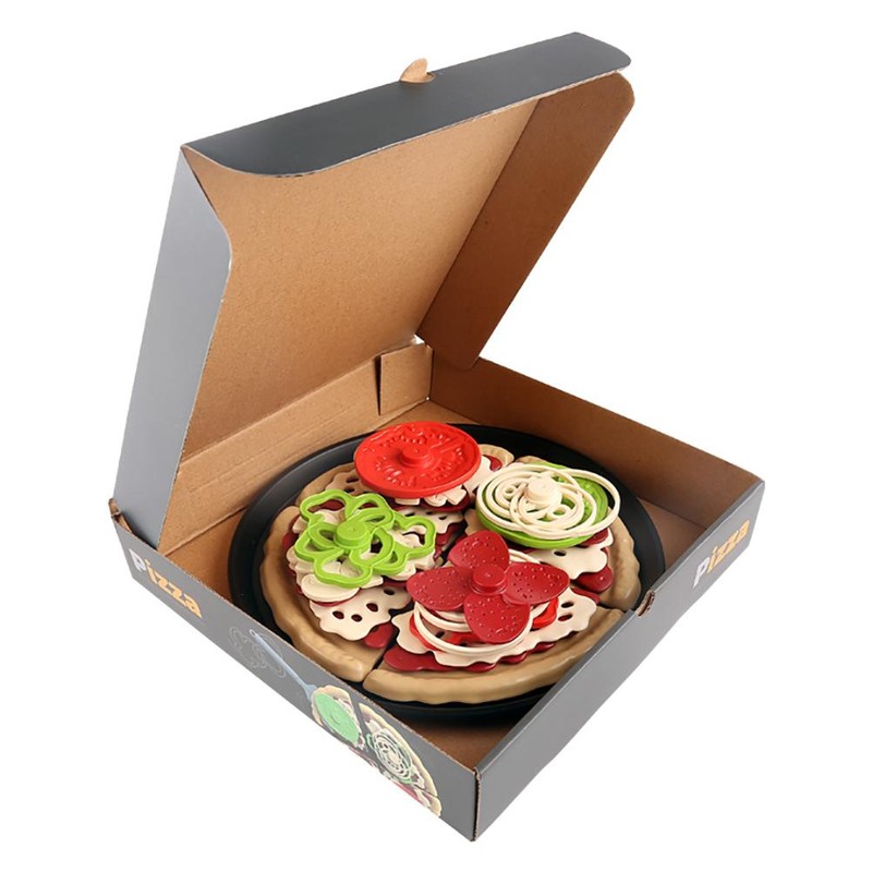 Pizza Toy Set for Kids Play Food Toy Set Kitchen
