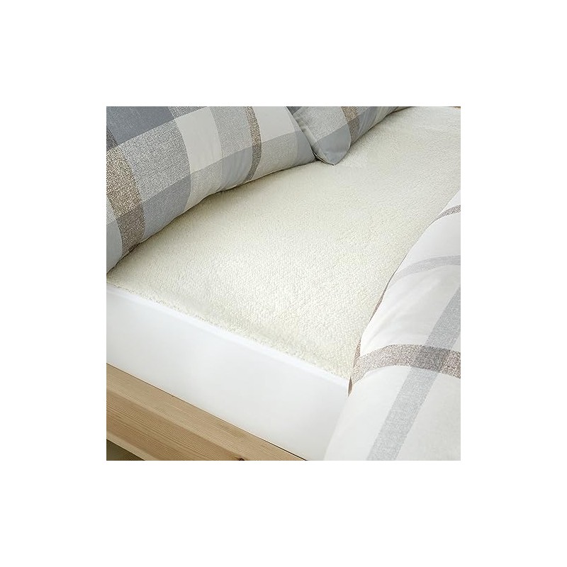 Catherine Lansfield Thermal Fleece Fitted Underblanket Single Under Fitted Sheet