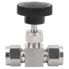 304 Stainless Steel Valve 2‑Way High Pressure Needle Flow Control