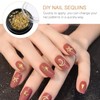 Healeved Starry Moon Nail Charms Thin Nail Art Decoration Friendly