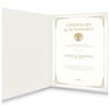 HAUTOCO 50 Packs Certificate Holders, White Diploma Folders Certificate Covers