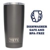YETI Rambler 20 oz Tumbler Retired Color, Stainless Steel, Vacuum