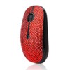 WONGS Bling Austrian Pink Crystal Rhinestone Wireless Mouse, Slim Silent
