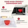 3PCS Silicone Bowl Liners with Lids for KitchenAid Tilt-Head 5QT