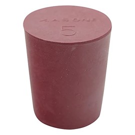 As One Laboran Red Rubber Stopper NO.5 11 Pack /9-861-05
