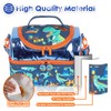 YOYTOO Kids Double Decker Cooler Insulated Lunch Bag, Back to