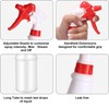 meekoo 12 Pcs 32 oz Plastic Spray Bottles Heavy Duty