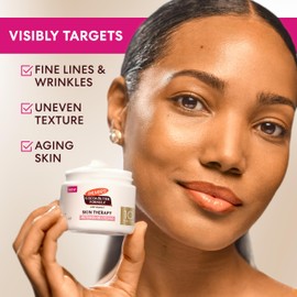 Palmer's Cocoa Butter Formula Face Cream, Skin Therapy Retinol-10 Moisturizer, 2.7 Oz, Vitamin E & Hyaluronic Acid, Helps Reduce Fine Lines & Uneven Skin Tone, 48Hr Moisture, Dermatologist Approved