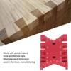 Dovetail Jig Tenon Caliper Aluminum Metric Imperial Scale Card Measuring