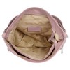 Cluty Women's Genuine Leather Handbag | | 020843, Purple