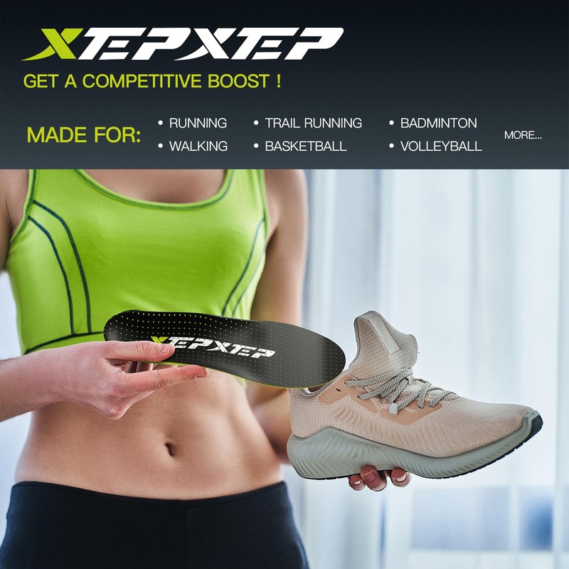 Carbon Fiber Insole Performance Customized Shoe Insert for Men Women