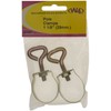 W4 Pole Adjustment Clamps - Silver, 1 1/8 Inch