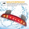 DREAMIZER Motorcycle LED Tail Light Fender Edge Brake Taillight with