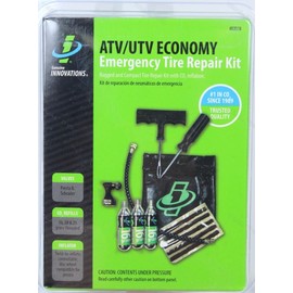 Innovations Genuine Innovations ATV/UTV Economy Emergency Tire Repair Kit with Plugs & CO2