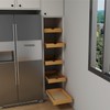 Elysian 14" Pull Out Kitchen Drawer for 18" Cabinets, Birch
