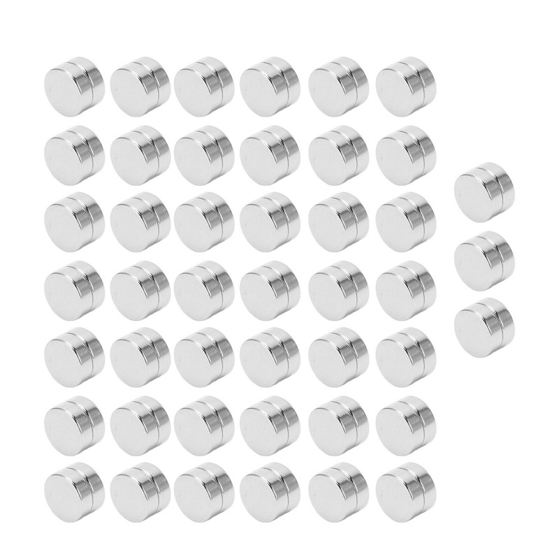 80 Pcs Round Neodymium Magnet Heavy Duty Strong Magnetism Glossy
