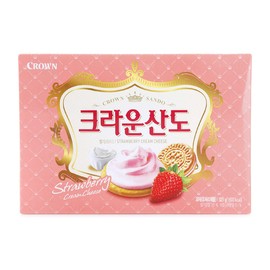 Crown Biscuit Sando Strawberry, 5.6 Ounce