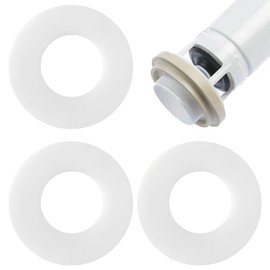 3 PCS Flush Valve Seal, Replacement Flush Valve Base Sealing Washer, Toilet Cistern Seal, Ideal Standard Flush Valve Seal Clear for Ge-berit 816.418.00.1