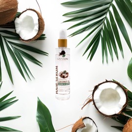 Cocoshine Moisturizing Coconut Oil, Jojoba & Quinoa Hair Serum - Natural Repair and Shine (50ml)