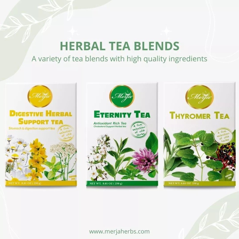 Merja Herbs Easy Flow Tea - Prostate Support Tea -