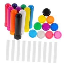 FOMIYES 30pcs Steam Essential Oil for Aromatherapy Sandalwood Portable Nasal Sticks