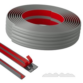 Duzzy Wall Corner Protector Trim, 40 Feet Flexible Inside & Outside Corner Guard Trim, Peel and Stick Corner Molding, Self-Adhesive Strip for Wall Edge, Ceiling, Door Frames, Countertop