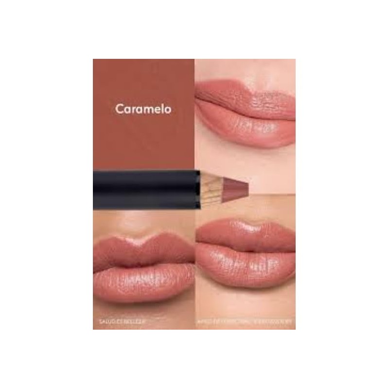 Lápiz Labial BISSÚ Piel Canela 01 (02 Caramelo)