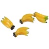 Uniquer 20Pcs Yellow Banana Micro Model Charms,Resin Imitation Food Lovely