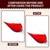Potchen 4 Pcs Wine Aerator Shower Funnel with Mesh Sediment