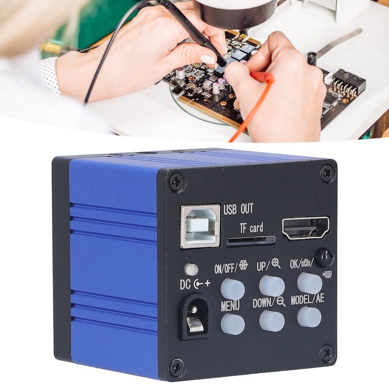37MP 2K 1080P 60FPS Industrial Video Microscope Camera Set with
