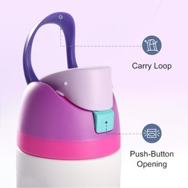 Replacement Lid for Owala Freesip Water Bottle 16oz 24oz 32oz 40oz & 25oz Tritan, Leak-Proof One-Button Cap, BPA-Free Dishwasher-Safe, Fits Owala FreeSip Stainless Steel & Plastic Bottles