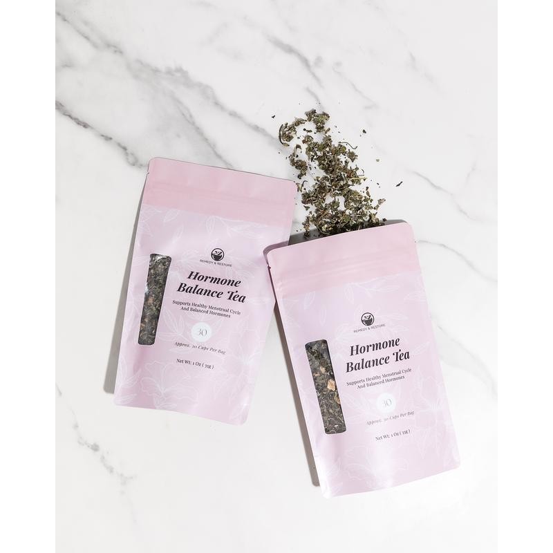 Hormone Balance Tea (2-Pack) (PCOS, Hormonal Imbalances, Fibroids, Pregnancy)