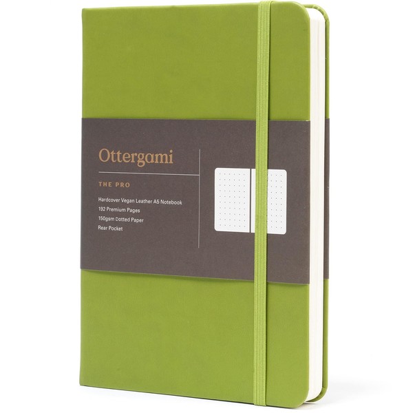 Ottergami Bullet Journal Notebook Polka Dot - High Quality Thick
