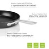 TECHEF - Onyx Collection, 12-inch Grill Pan For Stove Top,