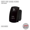Rock Lights - Red - Laser Etched Toggle Switch 20A